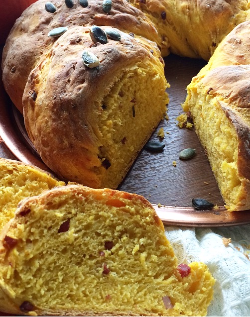 Kürbis-Kartoffel-Brot - Keksseligkeiten - Keksrezepte und Kekse verzieren