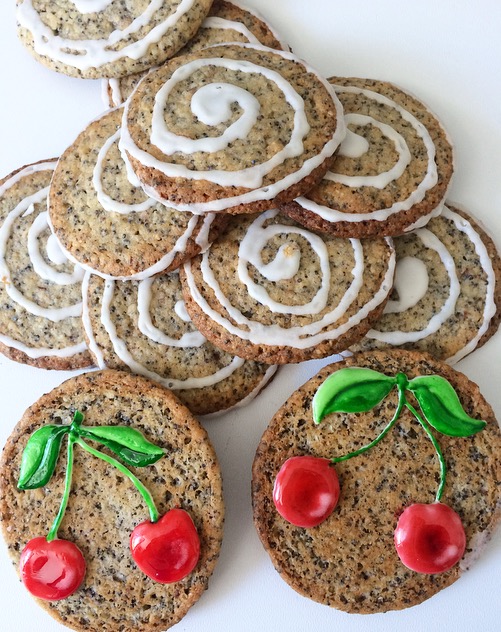 Mohn-Limetten-Cookies - Keksseligkeiten - Keksrezepte und Kekse verzieren