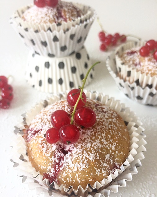 Johannisbeer-Muffins - Keksseligkeiten - Keksrezepte und Kekse verzieren